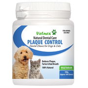 Vetnex Plaque Control Dental Chews for Dogs & Cats (Vegetarian) 100g