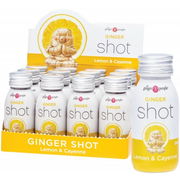 The Ginger People Ginger Shot Lemon & Cayenne 60ml X 12