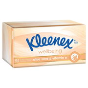 Kleenex Facial Tissue Aloe & Vitamin E X 95 Sheets (Limit 2 per order)