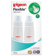 Pigeon Flexible Bottle PP 240ml Twin Pack (Slim Neck)