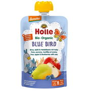 Holle Organic Pouch Blue Bird - Pear, Apple & Blueberries with Oats 100g