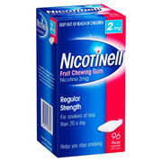 Nicotinell Gum 2mg Fruit X 96 ChemiStop