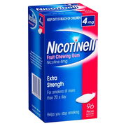 Nicotinell Gum 4mg Fruit X 96 ChemiStop