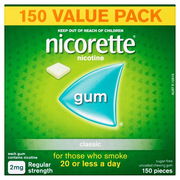 Nicorette Chewing Gum 2mg Classic X 150