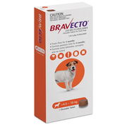 Bravecto 3 Month Protection Chew for Small Dogs (4.5 - 10kg) X 1 - Orange