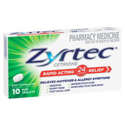 Zyrtec Tab 10mg X 10