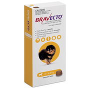 Bravecto 3 Month Protection Chew for Very Small Dogs (2 - 4.5kg) X 1 - Yellow