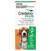 Credelio Plus Chewable Tab for Medium Dogs 5.5 - 11kg (Orange) X 1