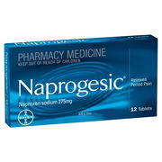 Naprogesic Period Pain Tab X 12