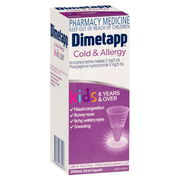 Dimetapp Cold & Allergy Kids 6 Years+ 200ml ChemiStop