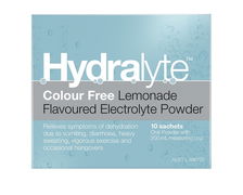Hydralyte Electrolyte Powder Sachets (Lemonade Flavour) X 10