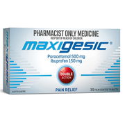 Maxigesic Tab X 30 (Paracetamol and Ibuprofen)
