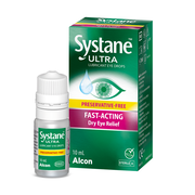 Systane Ultra Preservative-Free Fast-Acting Dry Eye Relief Lubricant Eye Drops 10ml
