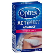 Optrex Advance ActiMist Eye Spray for Dry Eyes - Preservative Free 10ml