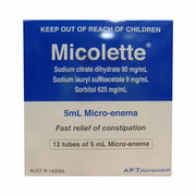 Micolette Micro-Enema 5ml  X 12