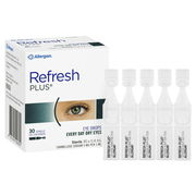 Refresh Plus Lubricant Eye Drops X 30 Single Vials (Expiry 11/2025)