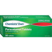 Chemists' Own Paracetamol 500mg Tab X 50
