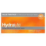 Hydralyte Electrolyte Effervescent Tab (Orange Flavour)  X 20 X 2