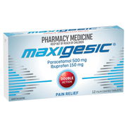 Maxigesic Tab X 12 (Paracetamol and Ibuprofen)