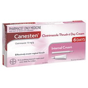 Canesten 6 Day Thrush Treatment Internal Soothing Cream 35g