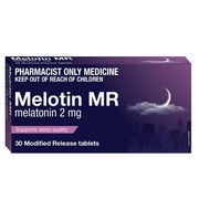 Melotin MR Melatonin 2mg Tab X 30 (Non-prescription for Age 55+ Only)