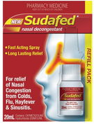Sudafed Nasal Spray Refill 20ml