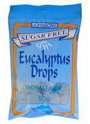 Johnsons Eucalyptus Drops (Sugar Free) 50g