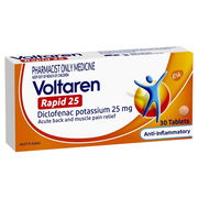 Voltaren Rapid 25 Tab X 30