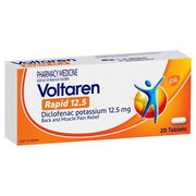 Voltaren Rapid 12.5mg Tab X 20