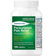 Chemists' Own Paracetamol Pain Relief 500mg Tab X 100
