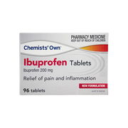 Chemists' Own Ibuprofen 200mg Tab X 96