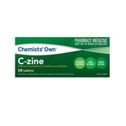 Chemists' Own C-Zine 10mg Tab X 50 (Generic for ZYRTEC)