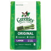Greenies Dental Treats for Dogs Original - Large (22 - 45kg) 340g