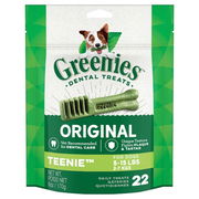Greenies Dental Treats for Dogs Original - Teenie (2 - 7kg) 170g