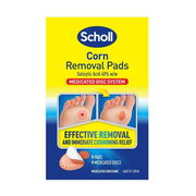 Scholl Corn Removal Pads - 9 Pads and 9 Medicated Discs
