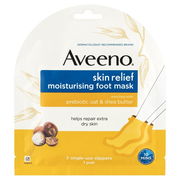 Aveeno Skin Relief Moisturising Foot Mask (1 Pair)
