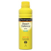 Neutrogena Beach Defence Water + Sun SPF 50 Sunscreen Spray 184g