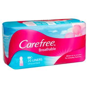 Carefree Liners Breathable X 20