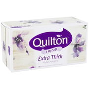 Quilton Facial Tissue 3 Ply Soft Extra Thick X 110 Sheets (Limit 2 per order)