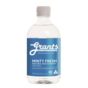 Grants of Australia Natural Mouthwash Minty Fresh 500ml