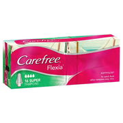 Carefree Tampons FLEXIA Super X 16