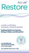 Aci-Jel Restore Vaginal Moisturiser 6.5g X 6