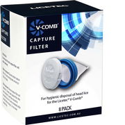 Licetec V-Comb Capture Filter X 8 ChemiStop