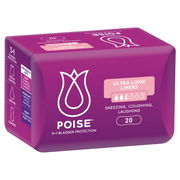 Poise Liners Ultra Long X 20