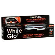 White Glo Charcoal Deep Stain Remover Toothpaste 150g