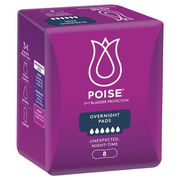 Poise Pads Overnight  X 8