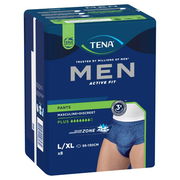 Tena Men Active Fit Plus Pant (L/XL) X 8 (Limit 4 per order)