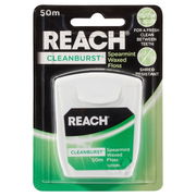Reach Cleanburst Spearmint Waxed Floss 50m