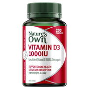 Nature's Own Vitamin D3 Cap X 200 ChemiStop