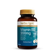 Herbs of Gold Vitamin B2 200mg Tab X 60 ChemiStop